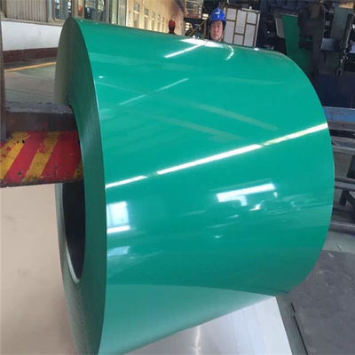 Bobina de aço Prepainted 0.11-2.5mm de aço de Aluzinc da bobina de RAL 8017 PPGL
