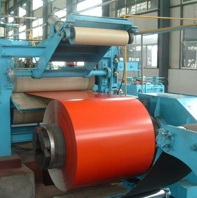 A bobina alaranjada 30-275g/M2 de PPGI Prepainted a cor revestiu o rolo de aço para o telhado