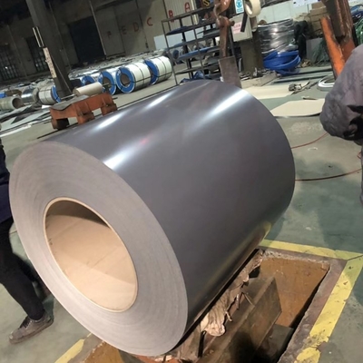 O cinza Z600 pintou pre bobinas galvanizadas Ral 9002 SAI Color Coated Steel Coil
