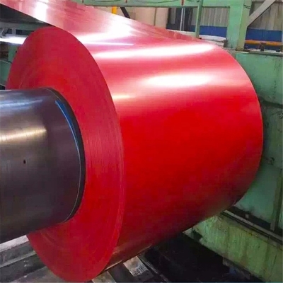 O revestimento PPGI principal PPGL Brasil Ral9003 do PE de ASTM A792 Dx51d Prepainted a bobina de aço do Galvalume com filme