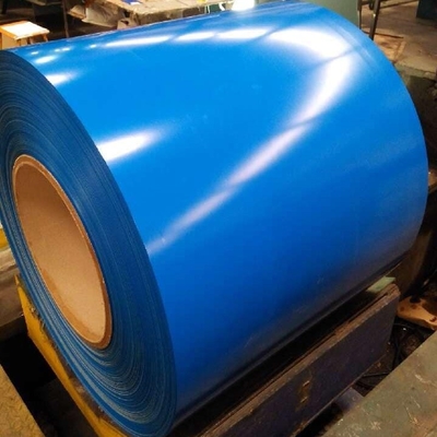 A cor JIS de RAL Prepainted a bobina de aço laminada Z121-Z180 pintou bobinas da chapa metálica