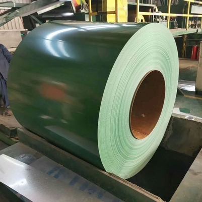 PPGI galvanizou as chapas de aço com tratamento de superfície revestido de revestimento de lado 15-25um superior