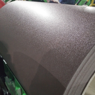 a bobina de aço Prepainted 0.11-2.5mm PPGI gravou o aço revestido cor