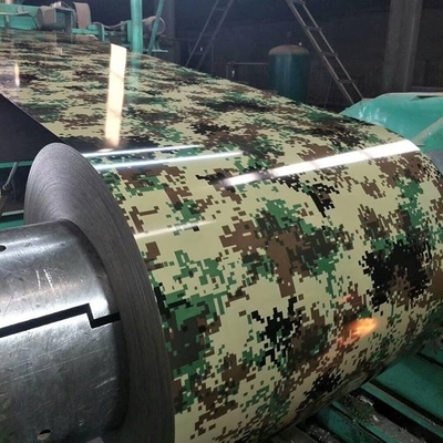 O GV HRB95 Prepainted o rolo 610mm de PPGI zinca mícron de aço revestido da bobina 8-35