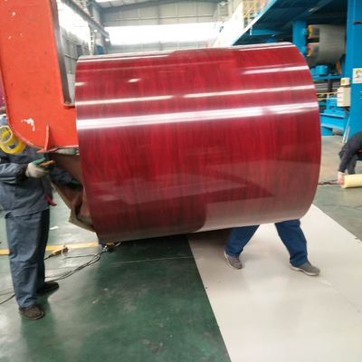 600 - 1250mm PPGL bobinam a cor galvanizada de AiSi RAL 9002 revestida
