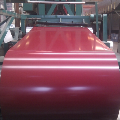 O aço de Zincalume da cópia do Anti-dedo de Price Color Coated do fabricante bobina a bobina de aço do Galvalume vermelho de Aluzinc