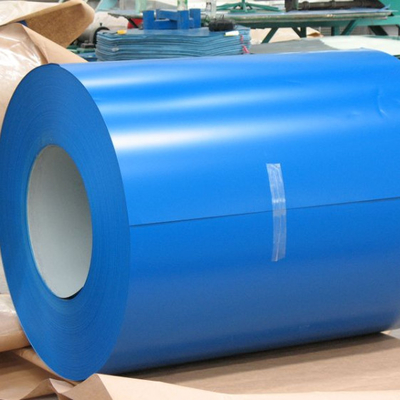 Cor revestida o aço galvanizado bobina o verso 5-10um que reveste a identificação 508/610mm