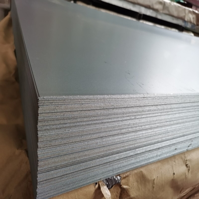 A653 DX51D GI Chapa de metal galvanizada Chapa de aço galvanizado com zinco