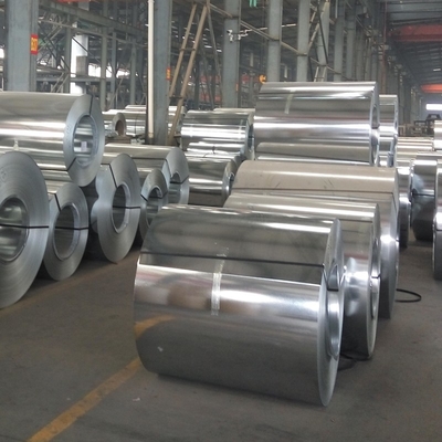 bobina galvanizada 508mm/610mm da chapa de aço do soldado com força de rendimento 195-420N/mm2