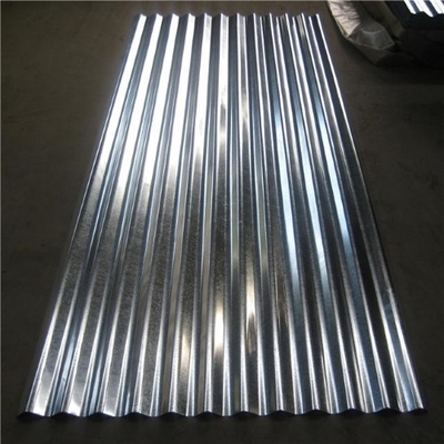 laqueação galvanizada largura da parte superior da folha 20-25um do telhado de 600mm-1250mm